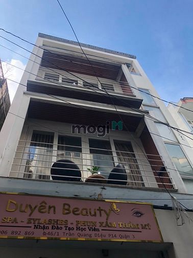 Hình ảnh Cho thuê nhà hẻm 46/1 Trần Quang Diệu p14 Quận 3 .