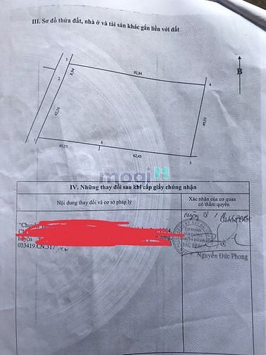 Hình ảnh Bán lô đất nhỏ mặt tiền liên xã 32m