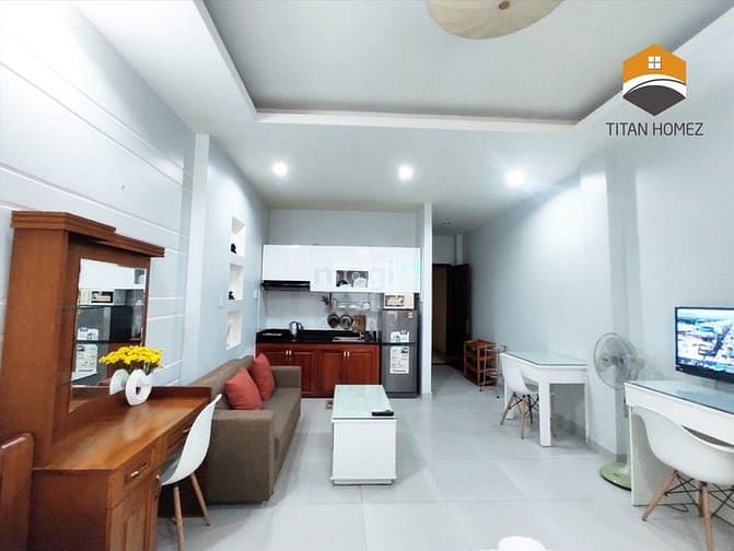 Hình ảnh CHDV Nguyễn Thái Bình Quận 1_Full nội thất_ Dịch vụ_Thang máy_Bitexco
