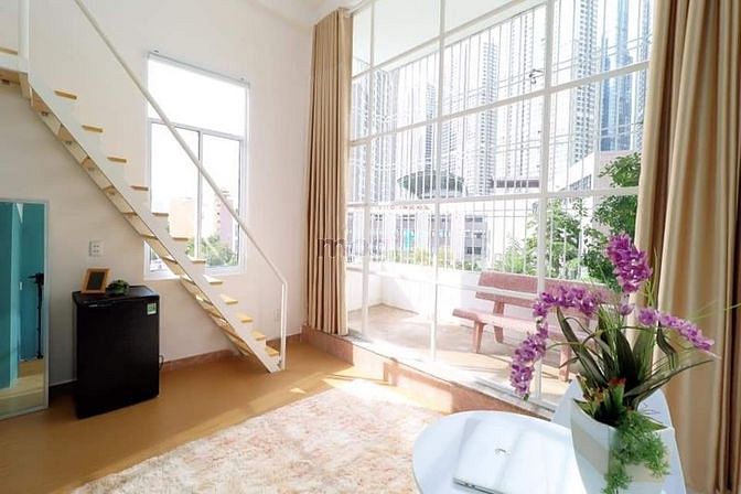 Hình ảnh Duplex, 35m2, full nội thất, Nguyễn Hữu Cảnh, Bình Thạnh. ban công