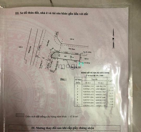 Hình ảnh LÔ GÓC! 85M2 kdc Vạn Xuân Tam Bình Thủ Đức, đường 11m. Giá 5ty5