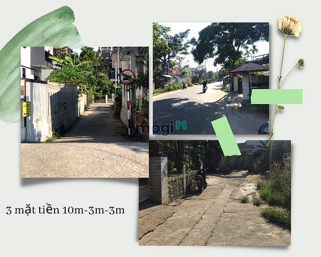 Hình ảnh Nhà đất Cẩm Thanh Hội An Quảng Nam, 3 mặt tiền (không phải môi giới)