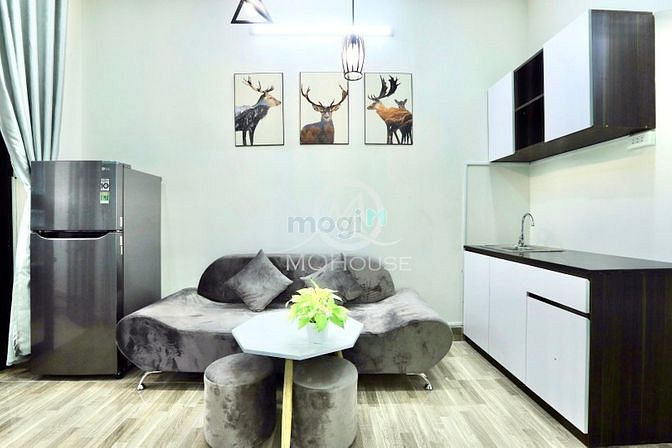 Hình ảnh Căn Hộ 2PN 1PK Full Nội thất gần vòng xoay Lăng Cha Cả