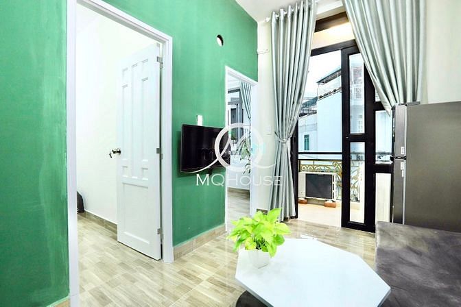 Hình ảnh Căn Hộ 2PN 1PK Full Nội thất gần vòng xoay Lăng Cha Cả