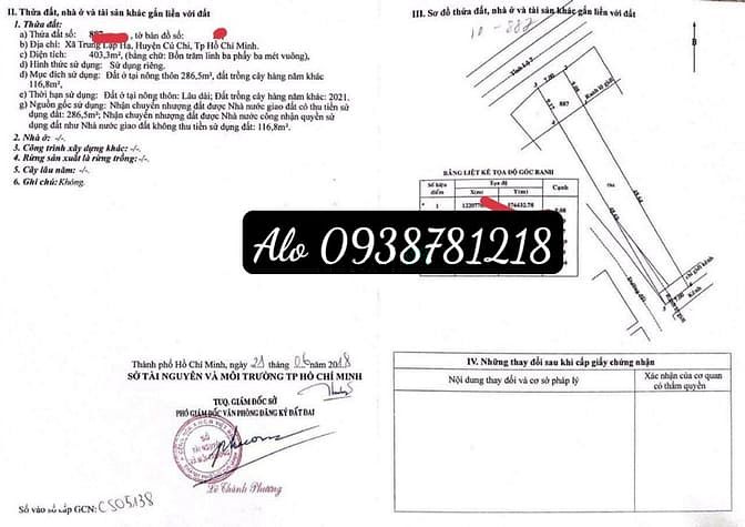 Hình ảnh ĐẤT THỔ KINH DOANH- 2MT TL7 Trung Lập Hạ, Củ Chi,Số sẵn,7x48,GiÁ HỜI