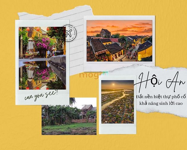 Hình ảnh Bán đất Hội An, siêu đẹp với 3 măt tiền, độc nhất 1 lô