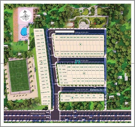 Hình ảnh Đất mt trần đại nghĩa, bình chánh, 100m2, sổ hồng riêng, xây dựng tự