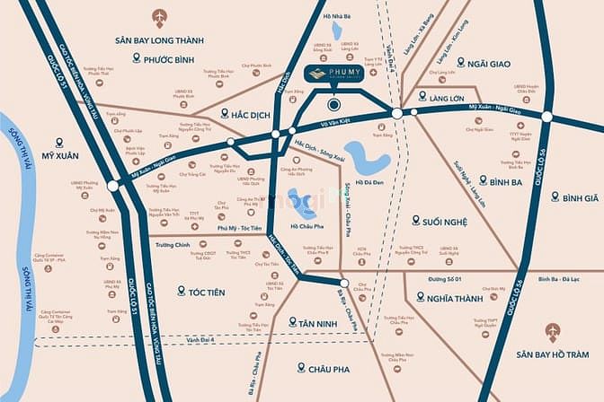 Hình ảnh Cần sang tên khu đất dân sổ đỏ riêng bên Phú Mỹ, Bà Rịa