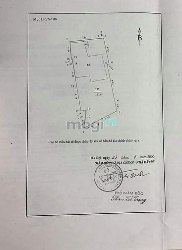 Hình ảnh Bán 168m2 đất sổ đỏ Phương Liệt, chia đủ 5 căn , 13.3 tỷ