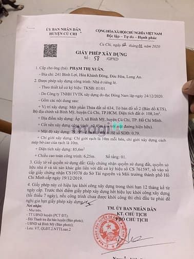 Hình ảnh Bán đất nở hậu, view sông, đối diện KCN Đông Nam xã Bình Mỹ, Củ Chi