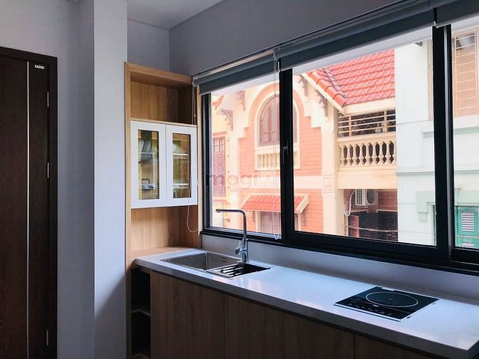 Hình ảnh Studio full nội thất mới 100%_tại Văn Cao-Ba Đình_ban công lớn