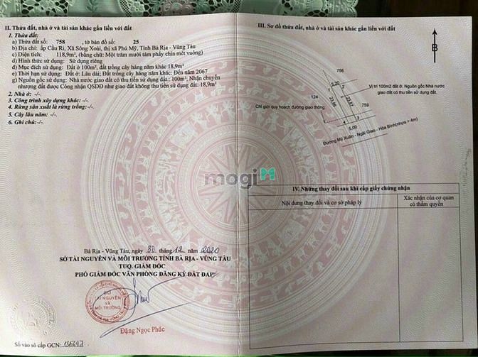 Hình ảnh Đất nền đại lộ Võ Văn Kiệt thị xã phú mỹ brvt shr