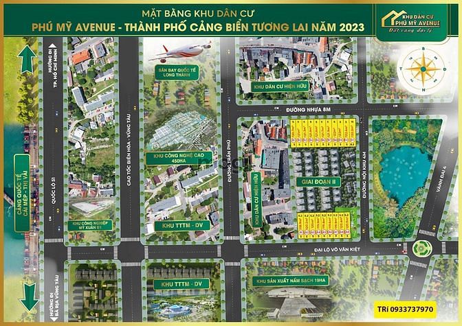 Hình ảnh Đất nền đại lộ Võ Văn Kiệt thị xã phú mỹ brvt shr