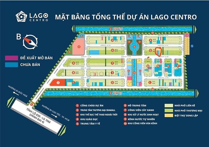 Hình ảnh Đất Khu đô thị Lago Centro 80m² đã có sổ đỏ