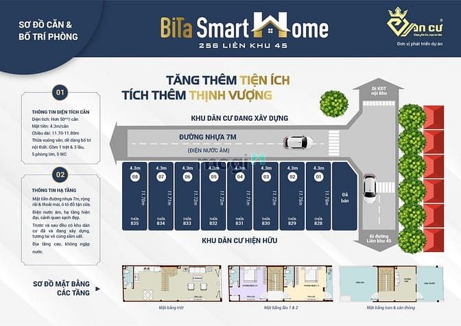 Hình ảnh Dự Án Nhà Phố Cao Cấp Bình Tân !!