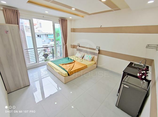 Hình ảnh CH35m2, full NT, Phan Đăng Lưu, thoáng, ban công, yên tĩnh PN