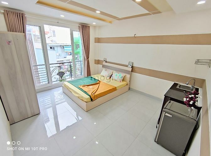 Hình ảnh CH35m2, full NT, Phan Đăng Lưu, thoáng, ban công, yên tĩnh PN