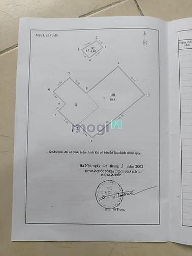Hình ảnh Bán đất Thanh Nhàn, 85m2, ngõ ba gác, gần phố, 6,1 tỷ