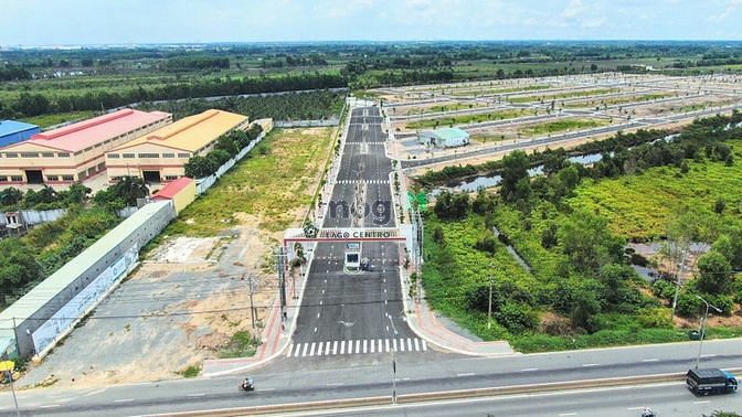 Hình ảnh Bán Đất SHR Bến Lức Từ 80m2 - Lago Centro Từ 16tr/m2