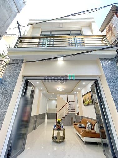 Hình ảnh Nhà đẹp mới hoàn thiện hẻm Trần Văn Khánh Q7