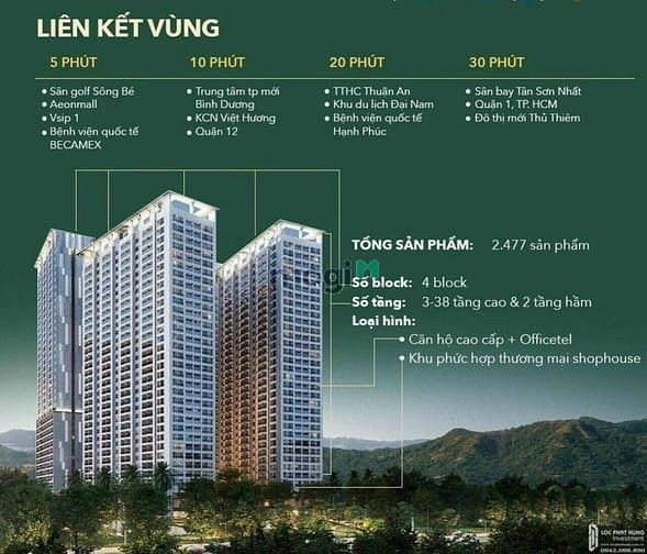 Hình ảnh Lavita Thuận An, Bình Dương Chỉ 2.3 Tỷ/ Căn 2PN - HT Vay 70%, CK 2%