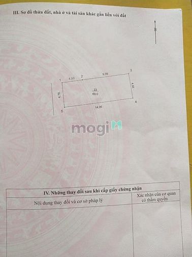 Hình ảnh Bán đất Tân Mai, 70m2, mt 4,8m, gần phố, ngõ rộng, 5,8 tỷ