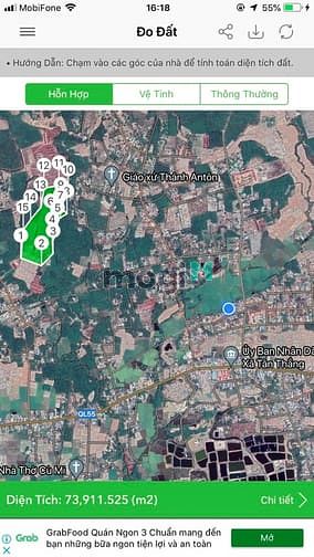 Hình ảnh Cần bán lô đất 7 héc 6 ( 76000 m2 ) Xã Tân Thắng , Hàm tân bình thuận