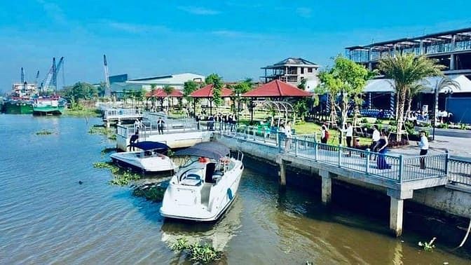 Hình ảnh Nhà Phố Ven Sông Cực Chất Ưu Đãi Cực Chất