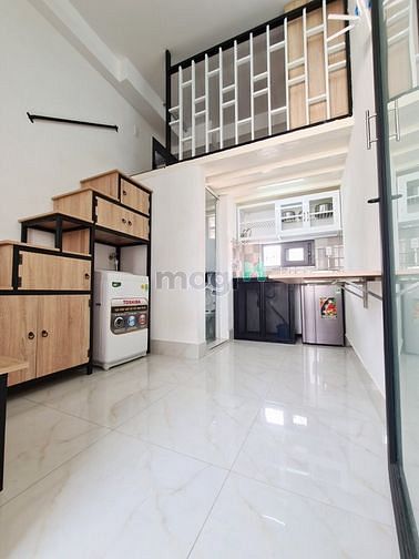 Hình ảnh Mb6623 nạp rút nhanh chóng studio duplex full nội thất máy giặt riêng ngay cv Lê Văn Tám