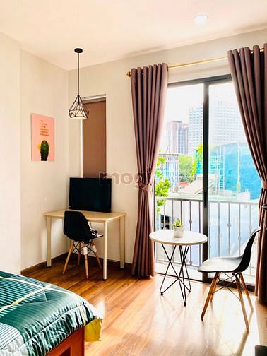 Hình ảnh Mb6623 nạp rút nhanh chóng Studio Banlcony, thiết kế độc lạ, full nội thất sát quận 1.