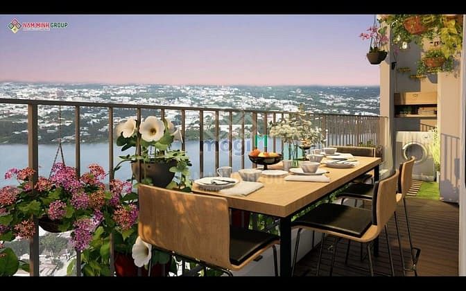 Hình ảnh Căn góc 56.21m2 đặc biệt 2 ban công cực rộng - chỉ 23tr/m2