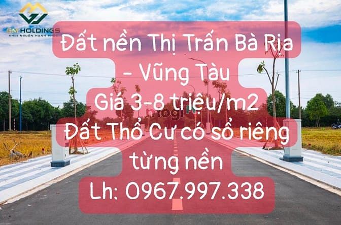 Hình ảnh Đất Huyện Đất Đỏ - Vũng Tàu -  1.114m² ngay gần Sân Bay Hồ Tràm 🍓🍓🍓