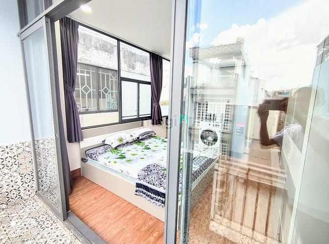 Hình ảnh Căn Hộ cho thuê Phú Nhuận, studio, duplex, Full NT, Bếp, cửa sổ thoáng