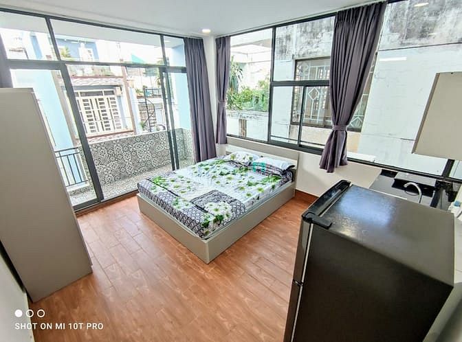 Hình ảnh Căn Hộ cho thuê Phú Nhuận, studio, duplex, Full NT, Bếp, cửa sổ thoáng