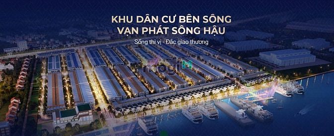 Hình ảnh Khu Dân Cư Ven Sông Vạn Phát Sông Hậu