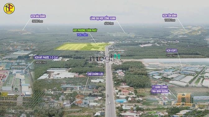 Hình ảnh Đất mặt tiền đường DT741 Chánh phú hòa , bến cát , bình dương.