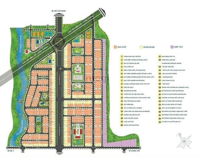 Hình ảnh KDC Hiện Hữu The Sol City Cần Giuộc Long An