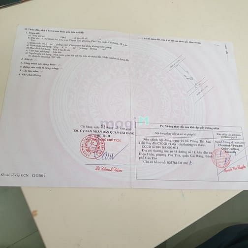 Hình ảnh Bán nền đường số 11 KDC Diệu Hiền, P. Phú Thứ, Q. Cái Răng, Tp Cần Thơ
