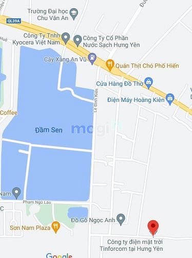 Hình ảnh Bán đất đường Lê Đình Kiên ( Đầm sen A , Thành phố Hưng Yên)