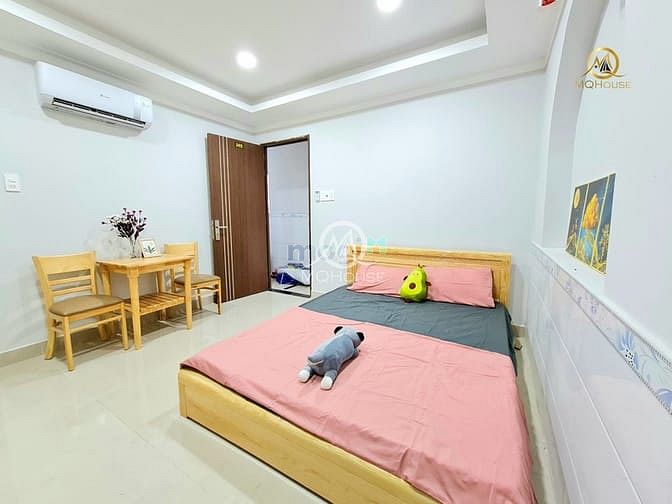 Hình ảnh Mb6623 nạp rút nhanh chóng mini cửa sổ lớn thoáng, full nội thất gỗ, gần Vạn Hạnh Mall.