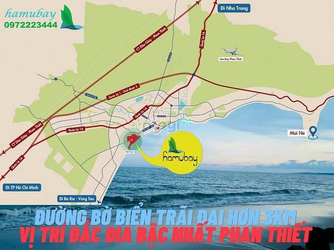 Hình ảnh Đất nền mặt biển ngay trung tâm Tp Phan Thiết