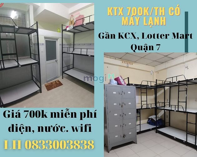 Hình ảnh Cho Thuê Trọ Ở Ghép 700k/th có máy lạnh Gần Khu Chế Xuất Tân Thuận Q7