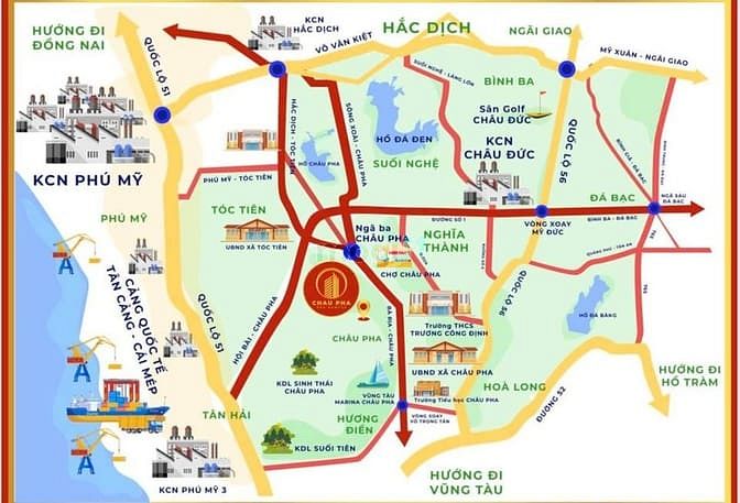 Hình ảnh Bán đất nền thị xã Phú Mỹ (đã có sổ)