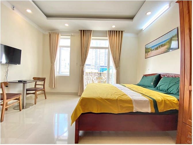 Hình ảnh ✨Căn Hộ BAN CÔNG Nội Thất Gỗ Cao Cấp – THÀNH THÁI
