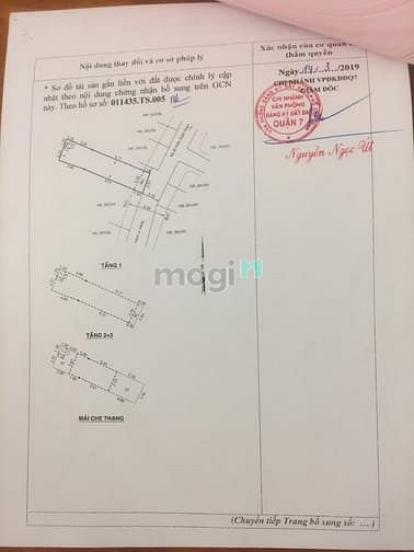 Hình ảnh Nhà 2 lầu,sân thượng,  301/ Trần Xuân Soạn