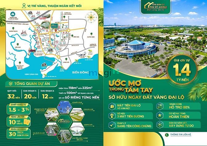 Hình ảnh Khu Dân Cư Phú Mỹ Avenue - Đất vàng mặt tiền đại lộ