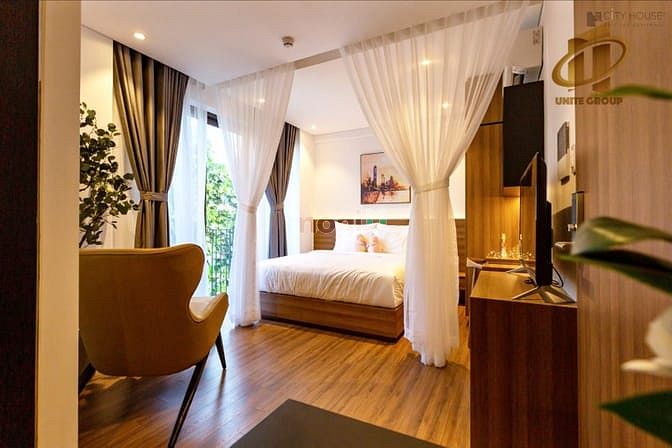 Hình ảnh Căn Hộ Studio Full Nội Thất - Sang Trọng, Hiện Đại, Ấm Cúng