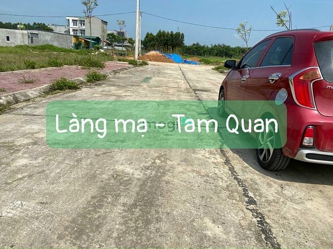 Hình ảnh Bán nhanh lô đất làng mạ -tam quan-Tam đảo Dt 100m2 Full thổ cư
