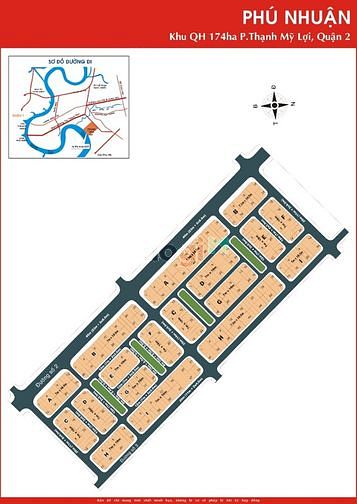 Hình ảnh Bán đất nền dự án tại dự án KDC  Phú Nhuận, Thạnh Mỹ Lợi, Quận 2