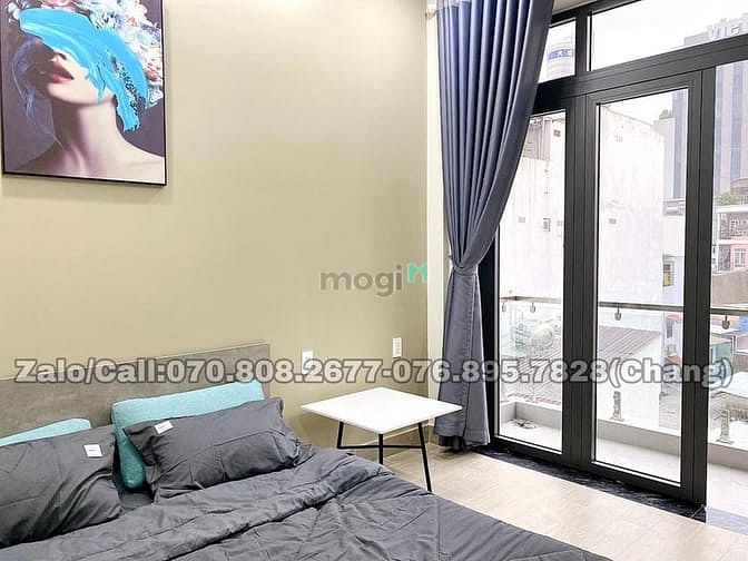 Hình ảnh Căn Hộ 1 Phòng Ngủ Ban Công Full Nội Thất máy giặc riêng Quận 3